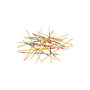 Voir la diapositive 1 : Be Toys Jeu de Bâtonnets Géant  Mikado  80cm Naturel