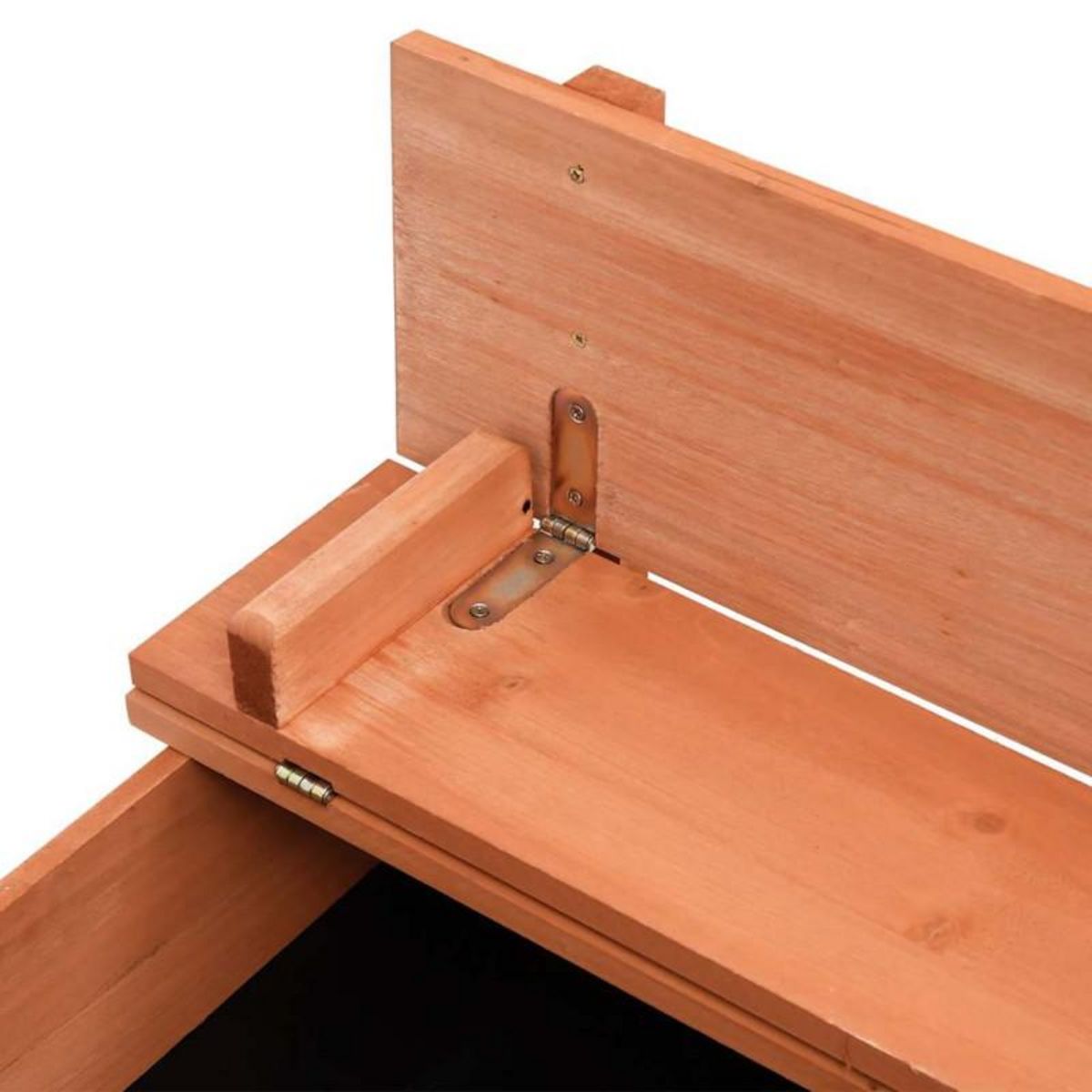 VIDAXL Bac à sable Bois de sapin 95x90x15 cm