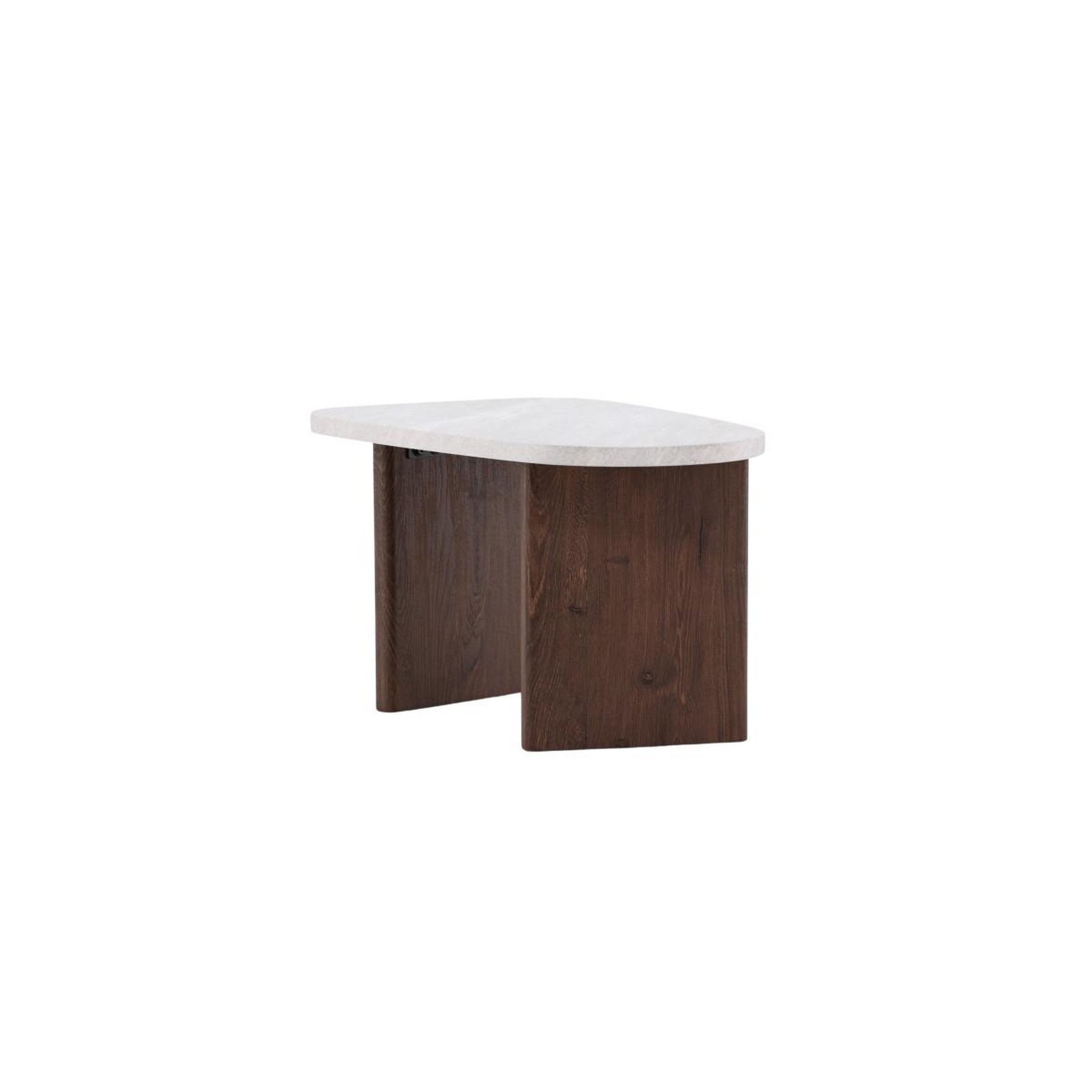 Voir la diapositive 4 : Paris Prix Table d'appoint effet béton  gronvik  70cm gris clair