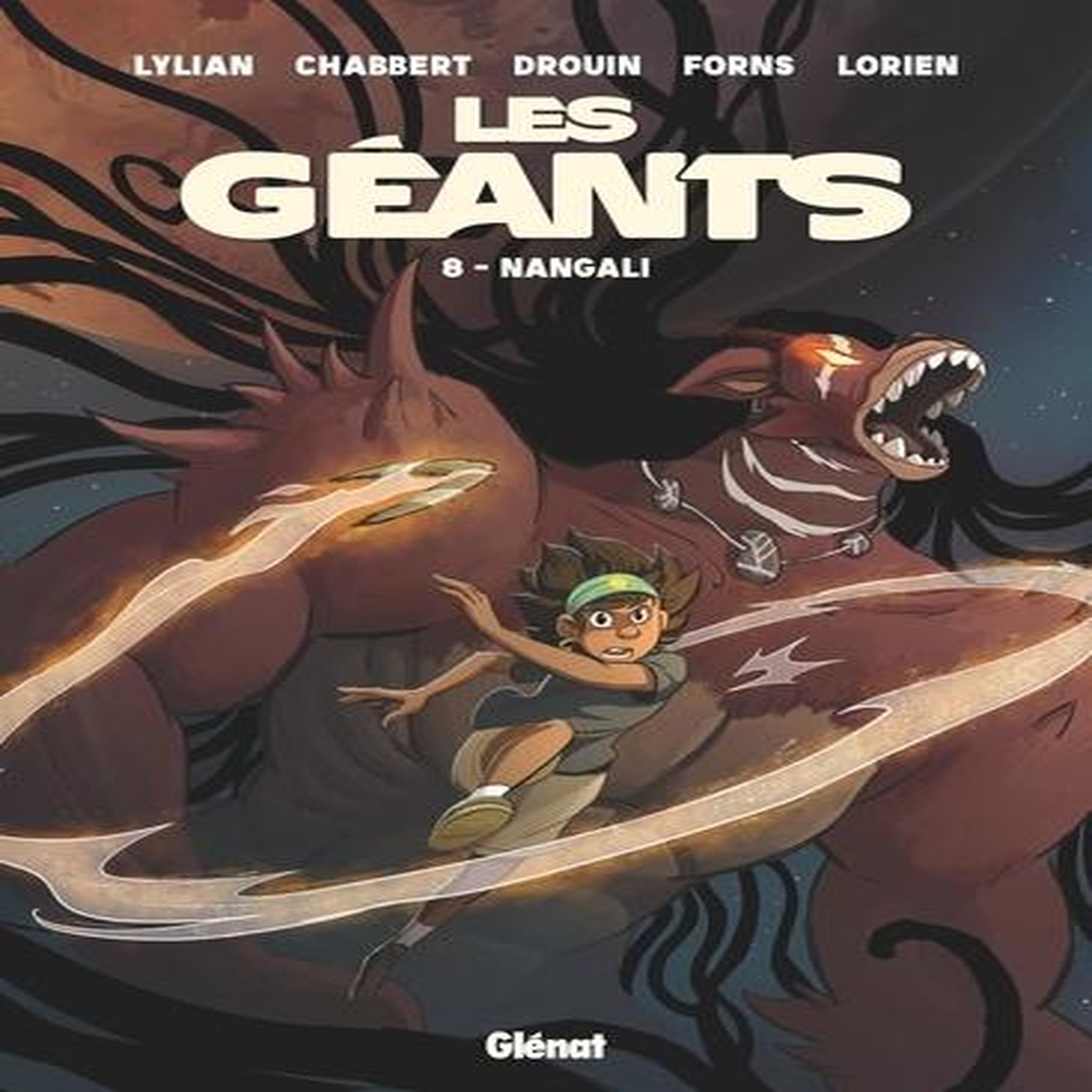 LES GEANTS TOME 8 : NANGALI. AVEC 2 CARTES A COLLECTIONNER OFFERT, Lylian