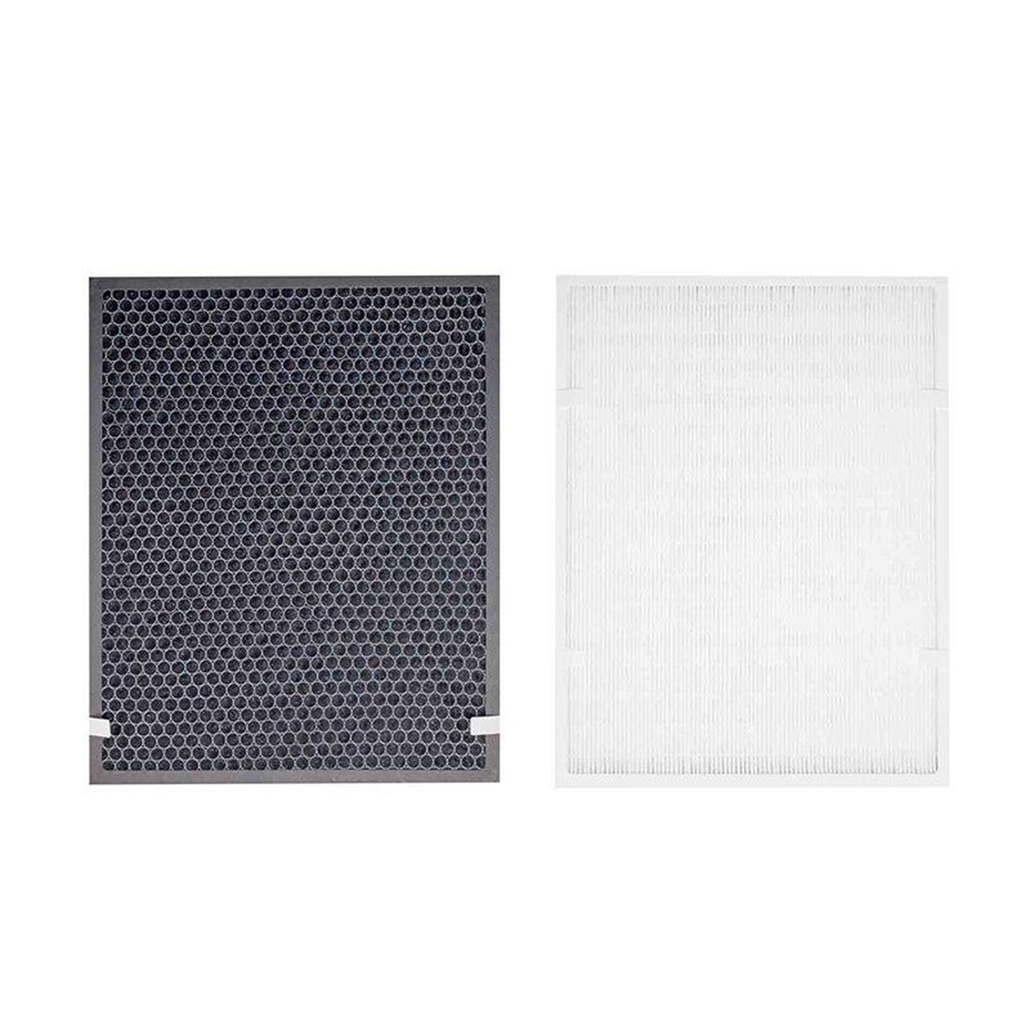 Voir la diapositive 5 : YOGHI Yoghi - purificateur d'air 40m2 - 55w - filtre hepa - lampe uv-c - fonction arrêt automatique - 3 vitesses - contrôle tactile