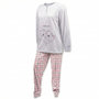 Voir la diapositive 1 : OZABI OZABI Ensemble Pyjama Long Femme Haut Manches Longues