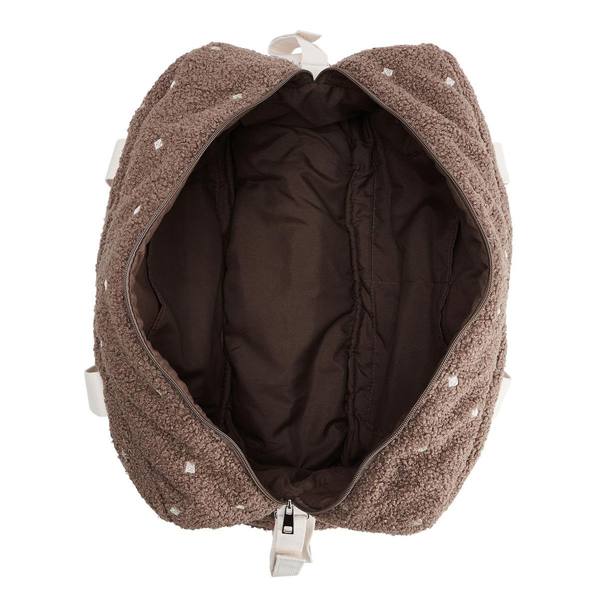 Petit Béguin Sac à langer en sherpa Câlins