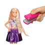 BARBIE Poupée Barbie boucles et couleurs