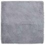 Voir la diapositive 2 : VIDAXL Tapis Shaggy a poils longs NAVARRA gris argente 160x160 cm