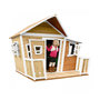 Voir la diapositive 1 : Axi House AXI Cabane enfant LISA Brun Blanc
