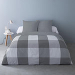 Dourev Housse de couette 260x240 Legolas + 2 taies coton flanelle