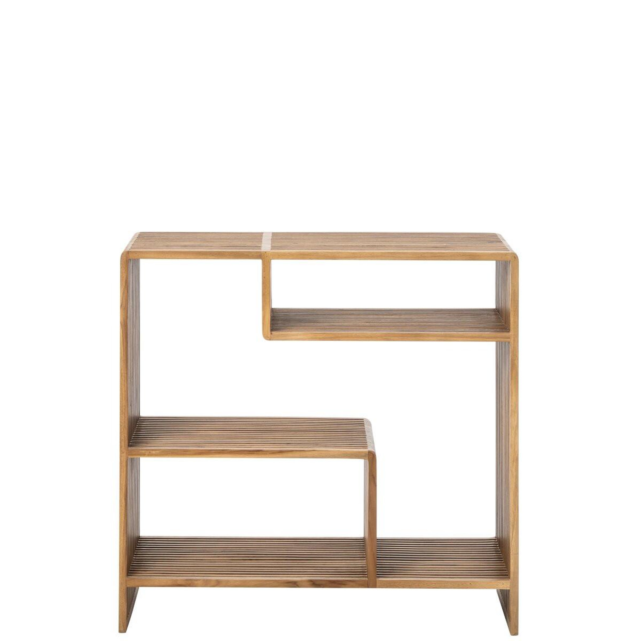 Voir la diapositive 2 : Paris Prix Étagère Design en Bois  Lars  85cm Naturel