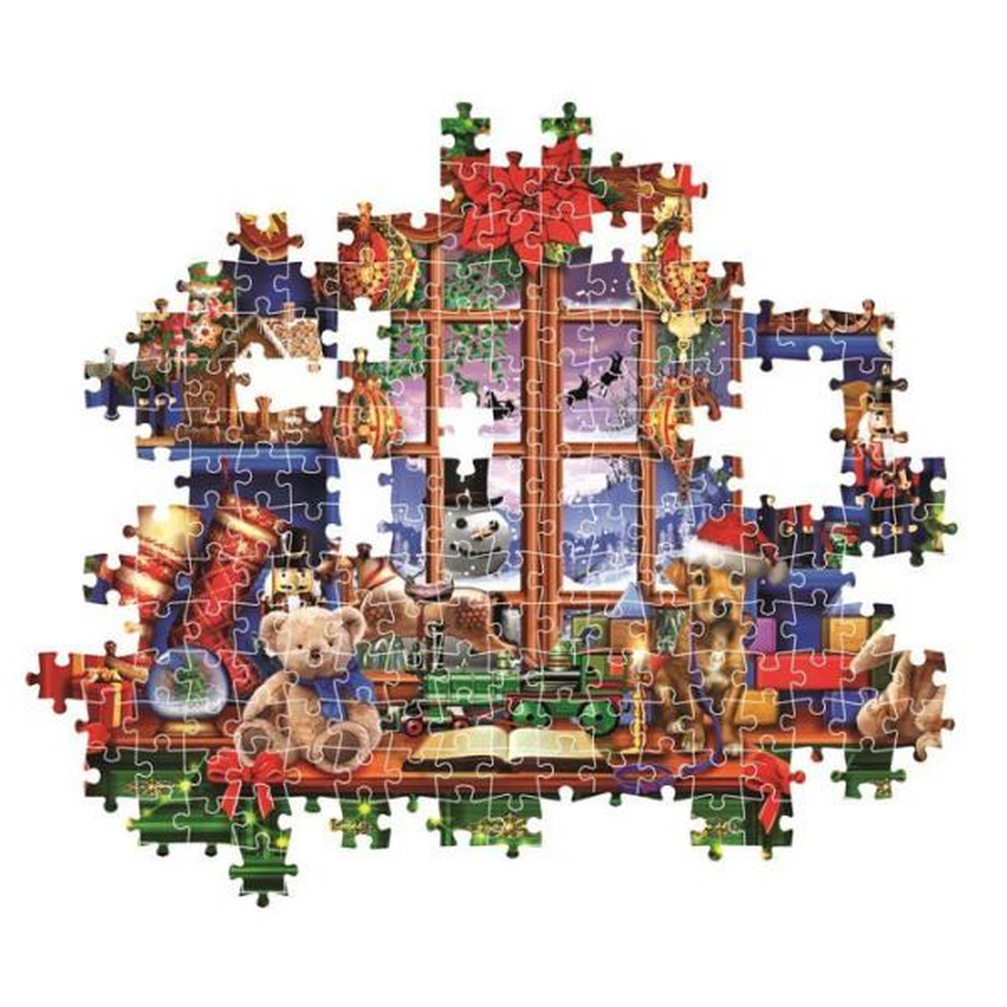 Voir la diapositive 3 : CLEMENTONI Puzzle 1000 pieces - Ye Old Christmas Shop