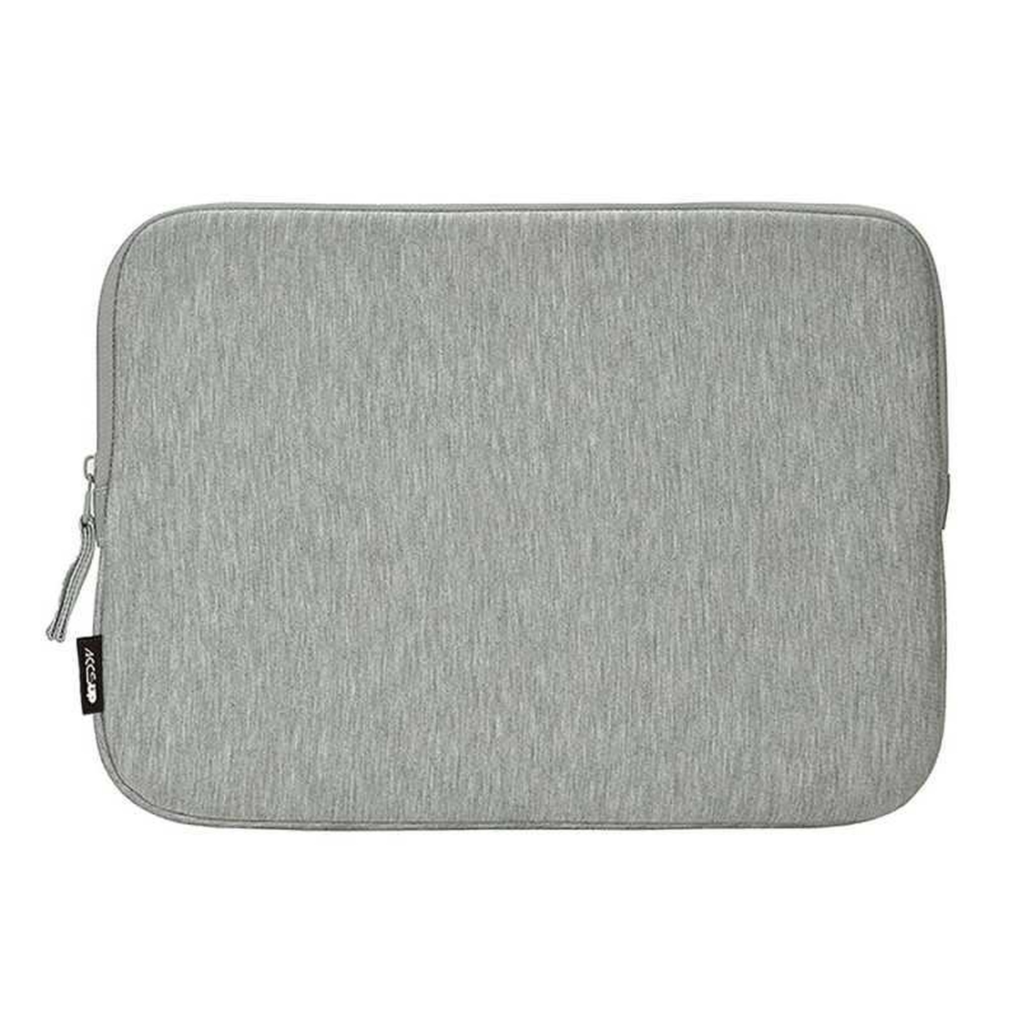 Housse ordinateur 13 pouces antichoc grise pour macbook pro/air avec fermeture zippée