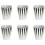 Voir la diapositive 1 : FEERIC LIGHT & CHRISTMAS Lot de 6 Tasses à Motifs  Merveilleux  9cl Blanc
