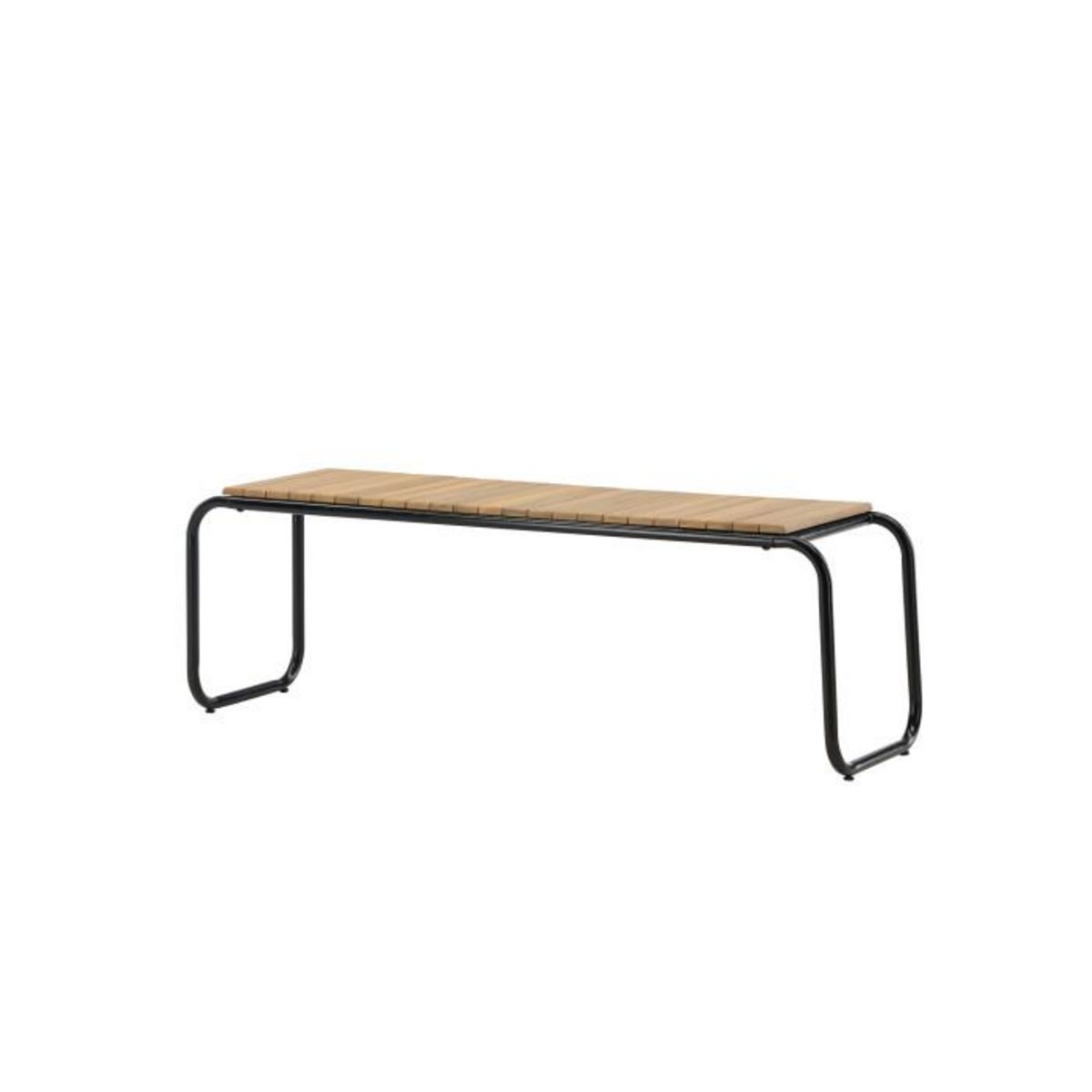 Paris Prix Banc de Jardin en Bois  Holmbeck  136cm Naturel