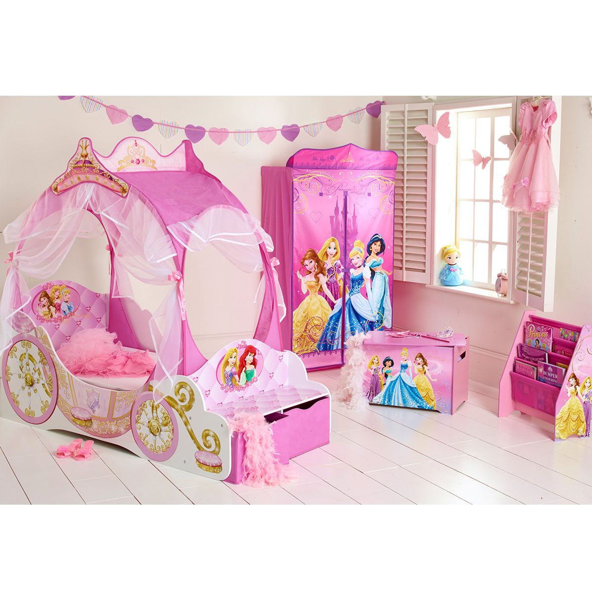  Lit enfant P'tit Bed® Carrosse Disney princesses