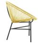 Voir la diapositive 5 : VIDAXL Chaise de jardin Acapulco Resine tressee Beige