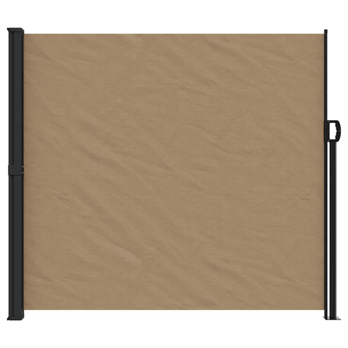 VIDAXL Auvent lateral retractable taupe 180x600 cm