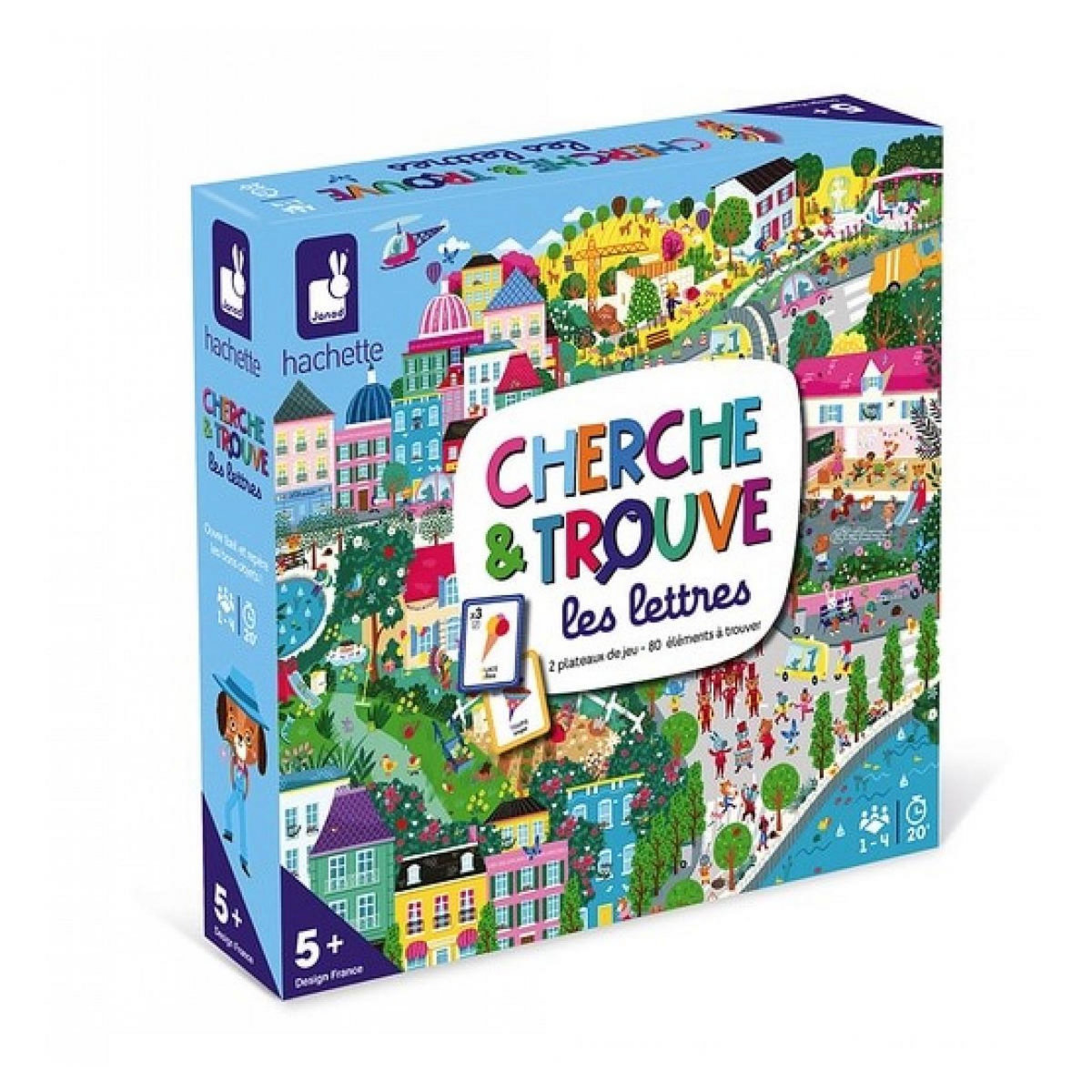 Juratoys-Janod Cherche et trouve les lettres