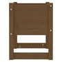 Voir la diapositive 5 : VIDAXL Jardiniere Marron miel 40x40x52,5 cm Bois massif de pin
