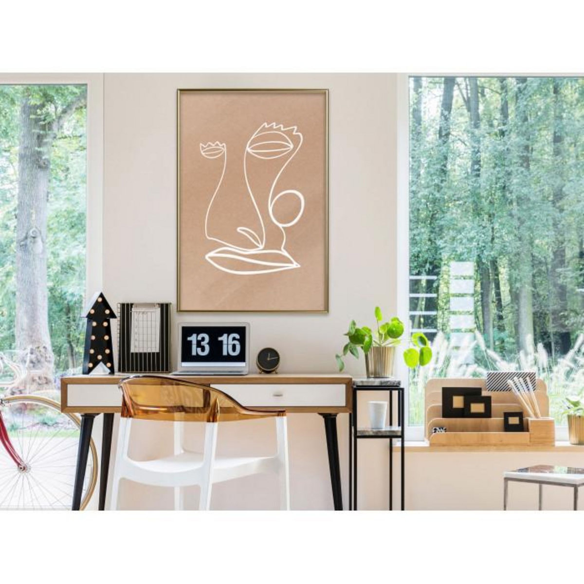 Paris Prix Affiche Murale Encadrée  Face