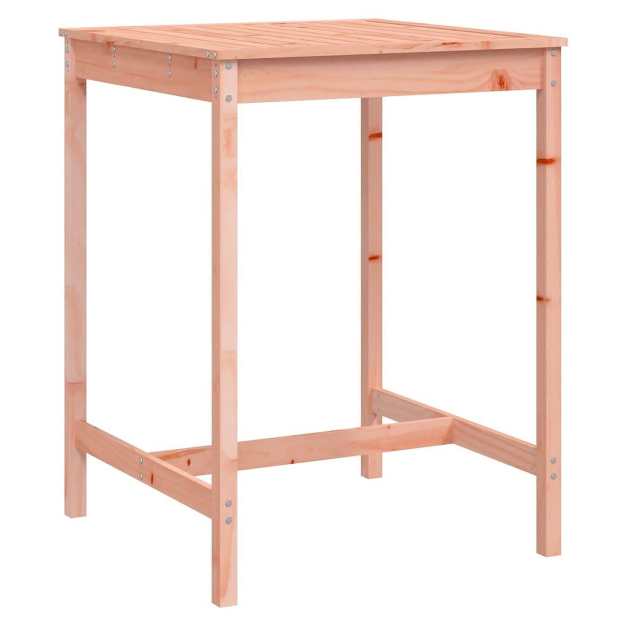 Voir la diapositive 2 : VIDAXL Table de jardin 82,5x82,5x110 cm bois massif de douglas