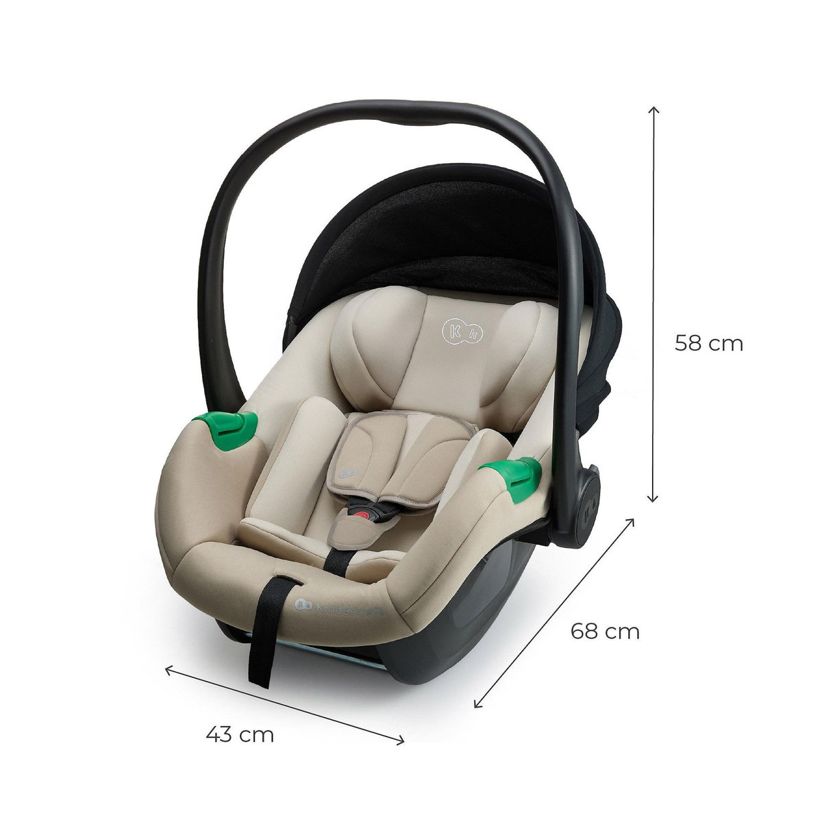 KINDERKRAFT Siège auto i-size avec base isofix