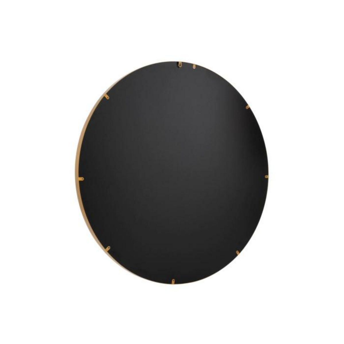 Paris Prix Miroir Mural Rond Design  Bord Métal  110cm Or