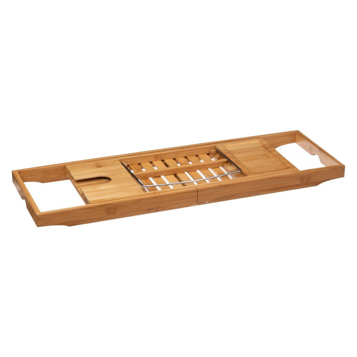 FIVE Pont de baignoire design Bamboo - L. 70/105 cm - Marron