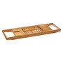 Voir la diapositive 1 : FIVE Pont de baignoire design Bamboo - L. 70/105 cm - Marron