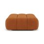 Voir la diapositive 2 : LISA DESIGN Ruby - pouf en velours texturé