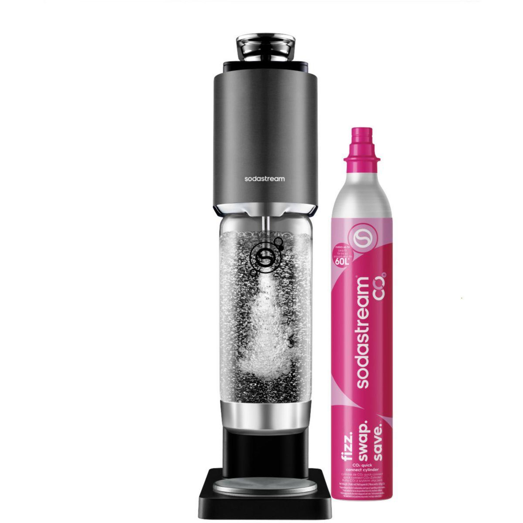 SODASTREAM Machine à soda FRESH PLUS Noire