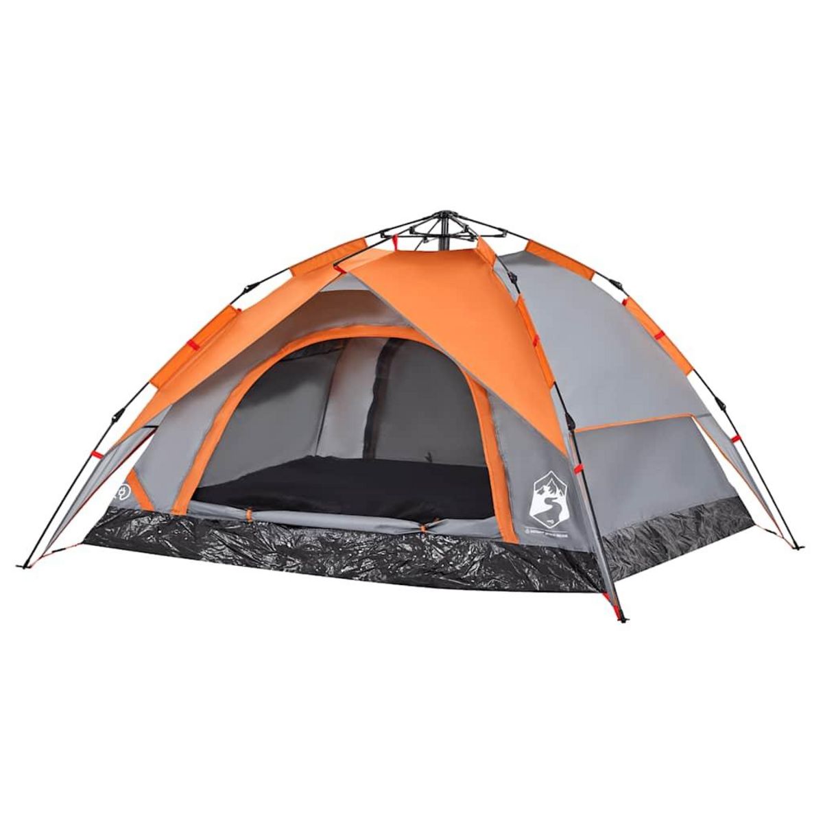 VIDAXL Tente de camping a dome 4 personnes liberation rapide