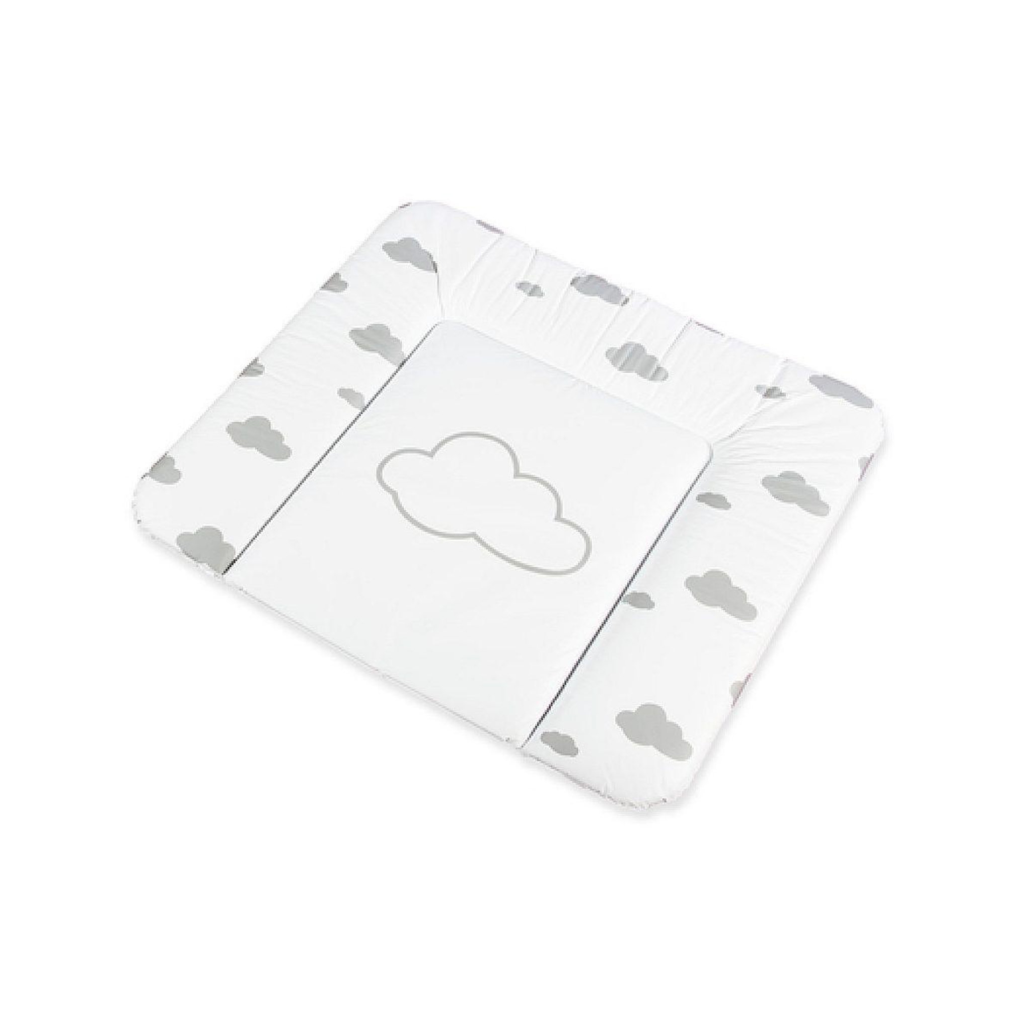 Pinolino Matelas à langer komfort plastique design wölkchen gris