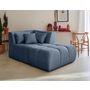 Voir la diapositive 5 : LISA DESIGN Caracas - canapé modulable d'angle droit - 5 places - en tissu