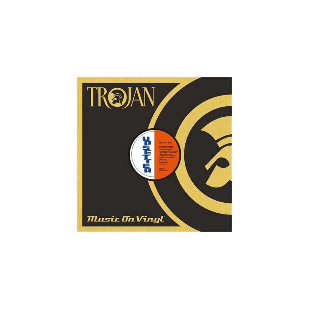 Rhythm Shower Vinyle Orange