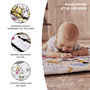 Voir la diapositive 4 : KINDERKRAFT Tapis d'éveil 2 en 1 - tapis sensoriel pour bébé