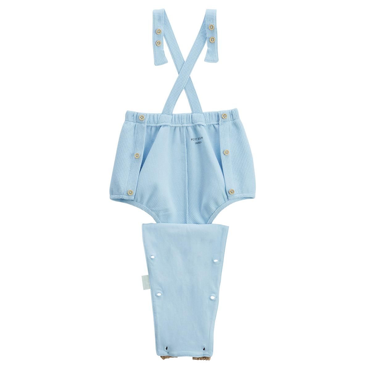 Petit Béguin Ensemble salopette bébé et t-shirt Zeste d'amour