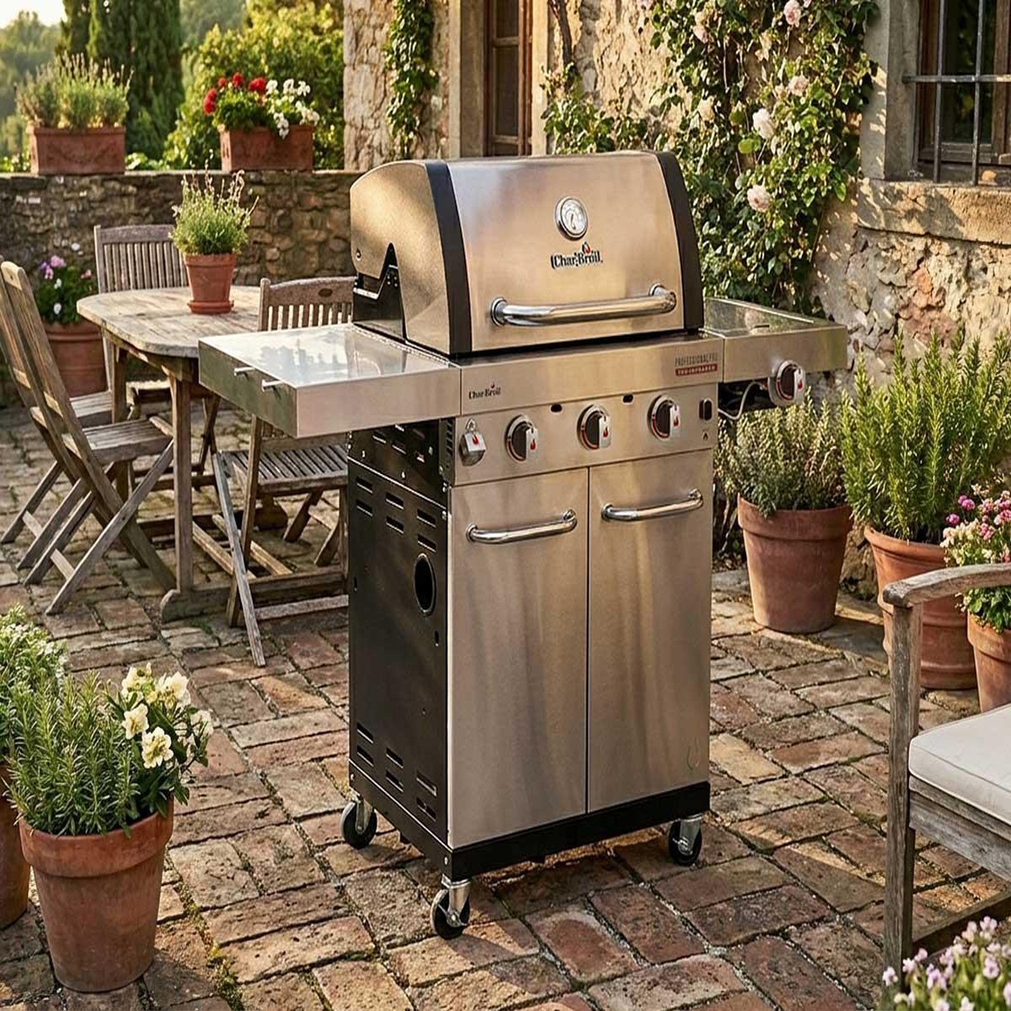 Voir la diapositive 2 : CHAR-BROIL Barbecue à gaz professional pro s 3 - char-broil