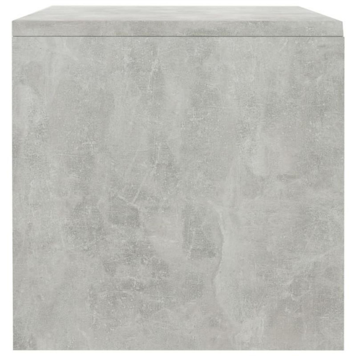 VIDAXL Tables de chevet 2 pcs Gris béton 40x30x30 cm Bois ingénierie