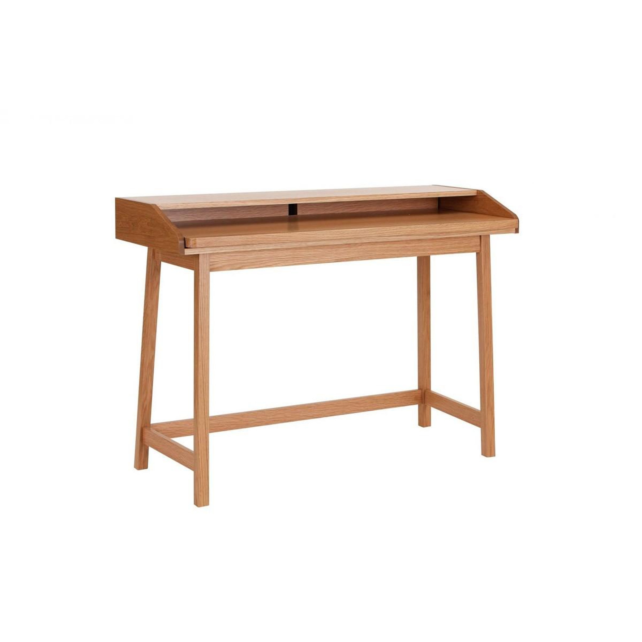 Voir la diapositive 4 : Paris Prix Bureau design avec plateau coulissant  st james  116cm chêne