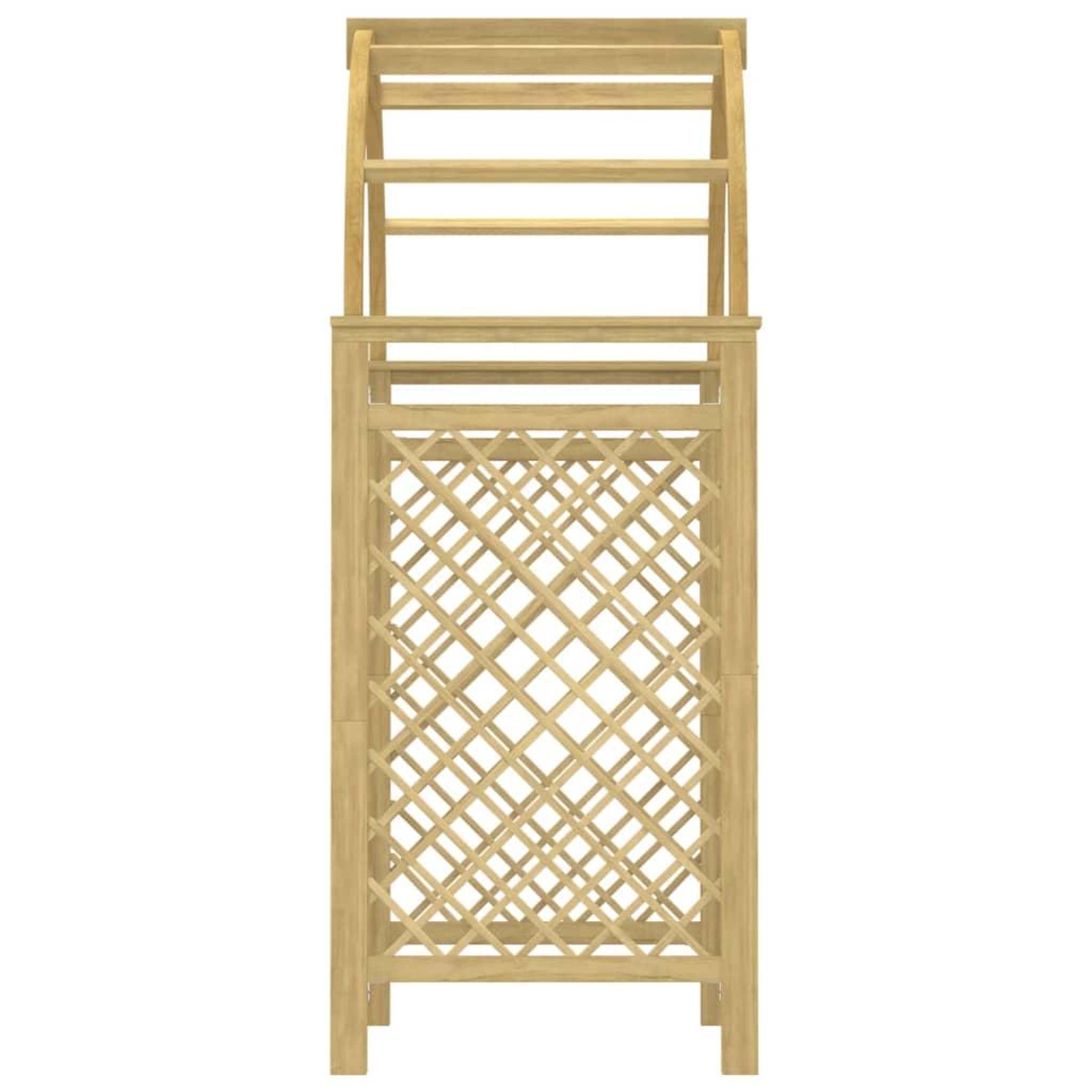 Voir la diapositive 4 : VIDAXL Arche avec treillis 141x97x243 cm Bois de pin massif impregne