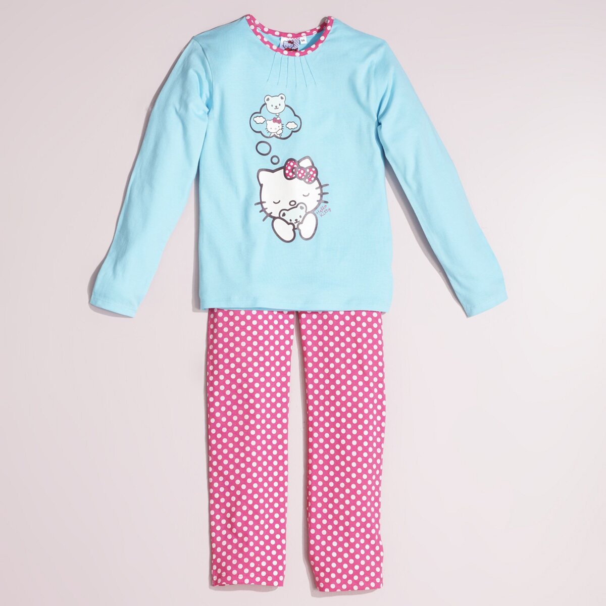 Hello Kitty Pyjama Hello Kitty Mode Haut Long et Pantalon Actif
