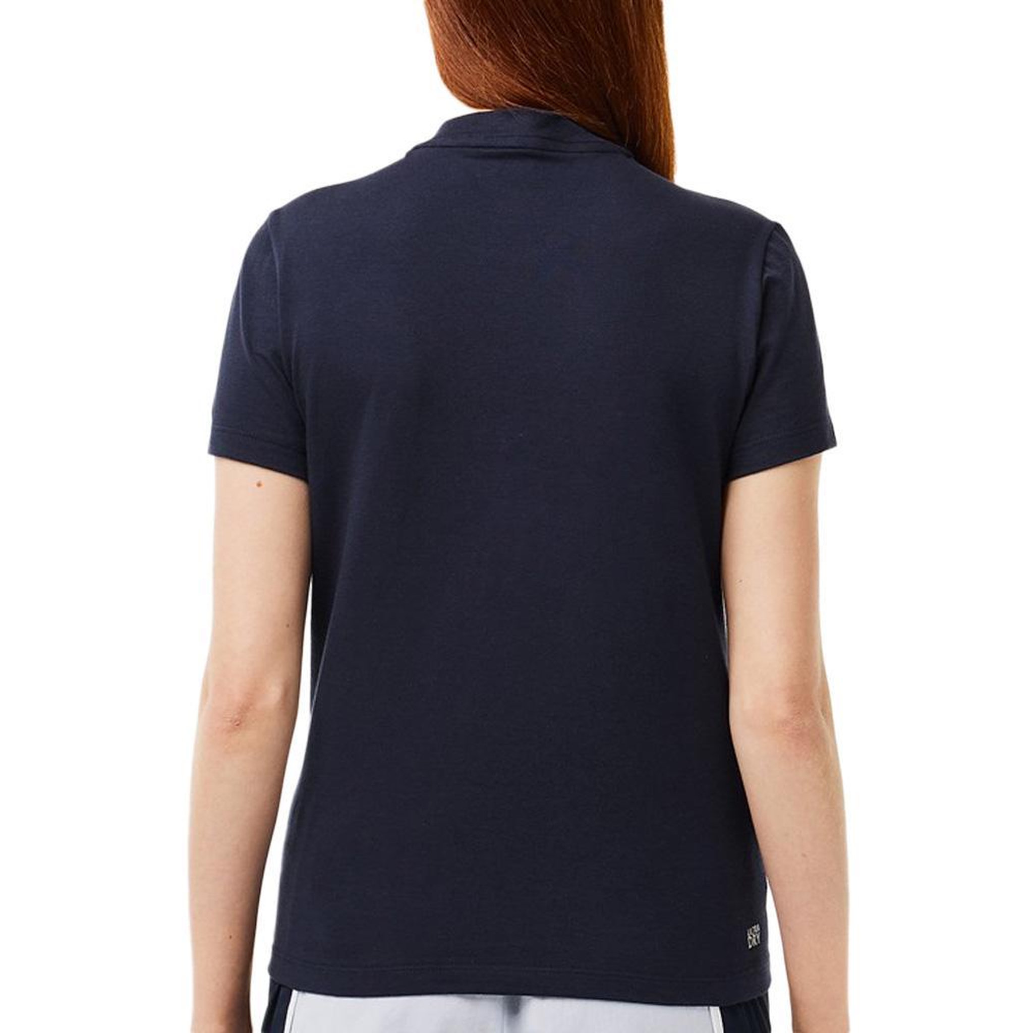 Voir la diapositive 3 : Lacoste T-Shirt Marine Femme Lacoste TF9246