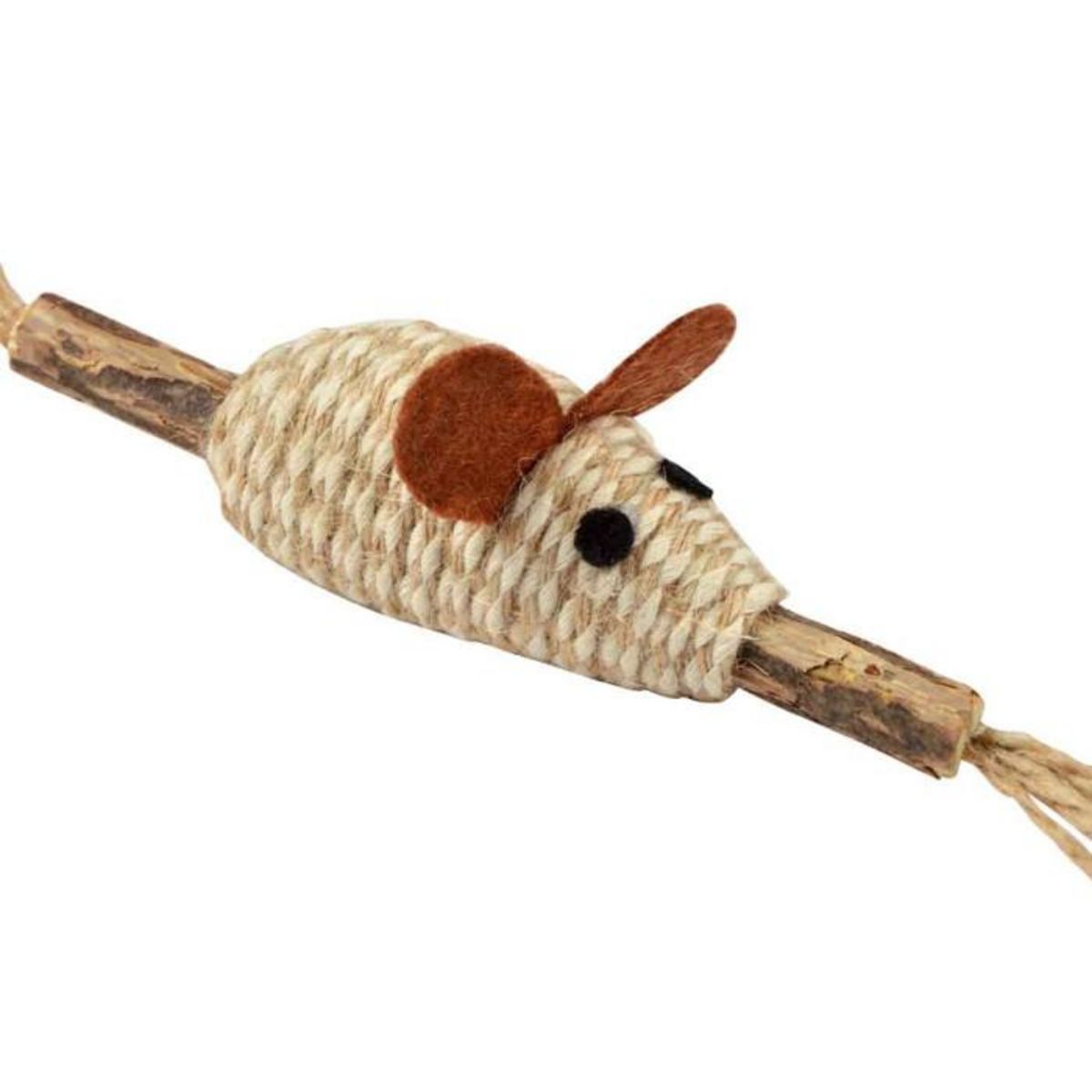 Paris Prix Jouet Souris pour Chat  Matatabi  12cm Naturel