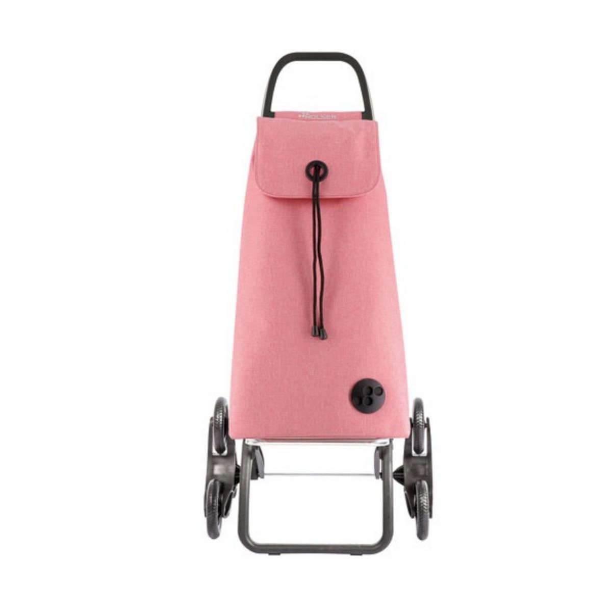 Rolser Poussette de marché pliable 6 roues 43l coral - IMX383 CORAL