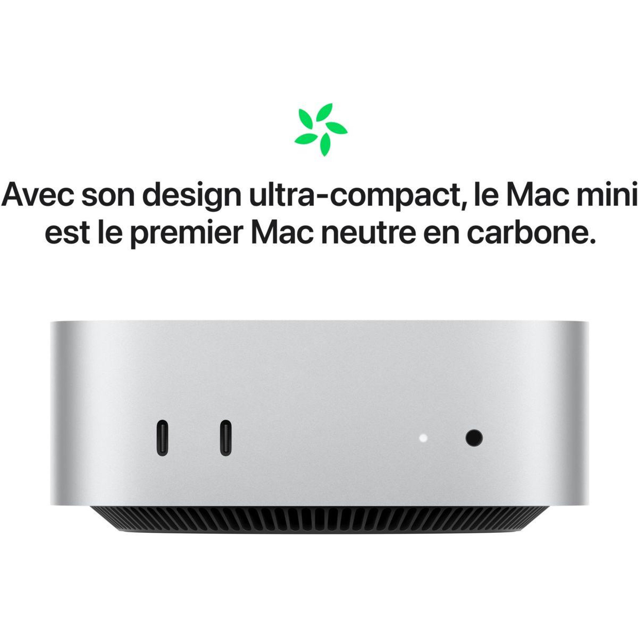 Voir la diapositive 5 : APPLE Ordinateur Apple Mini M4 16Go RAM 256Go CPU 10 GPU 10