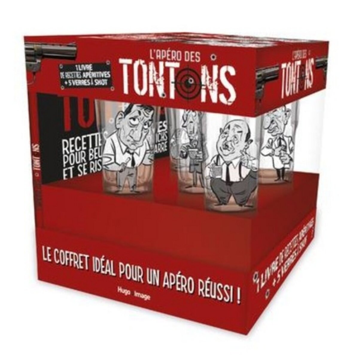 Coffret Les tomettes apéro - boîte et accessoire