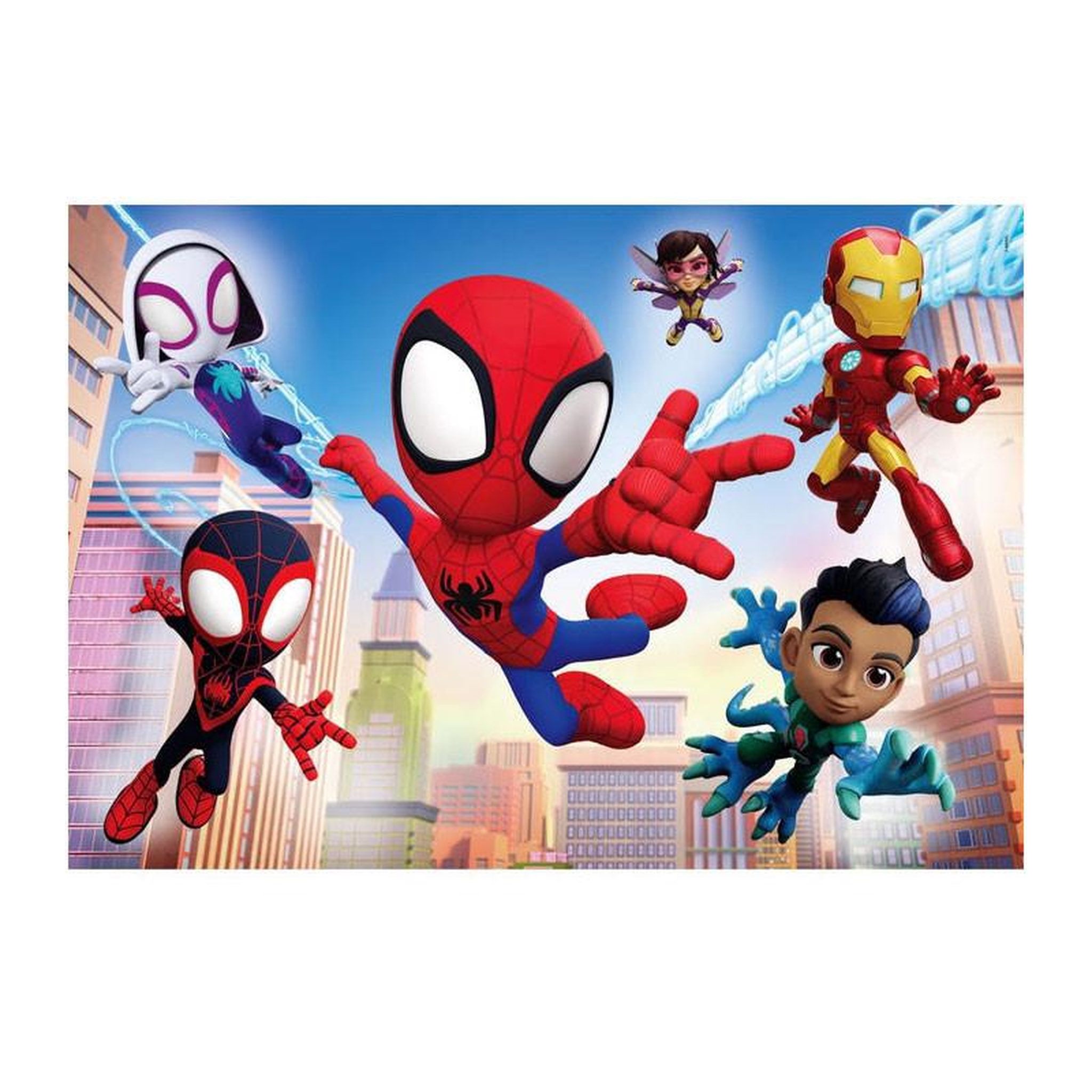 Voir la diapositive 3 : CLEMENTONI Puzzle Clementoni Friends 2x60 pièces Spidey And