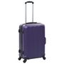 Voir la diapositive 2 : VIDAXL Valise rigide 3 pcs Violet ABS