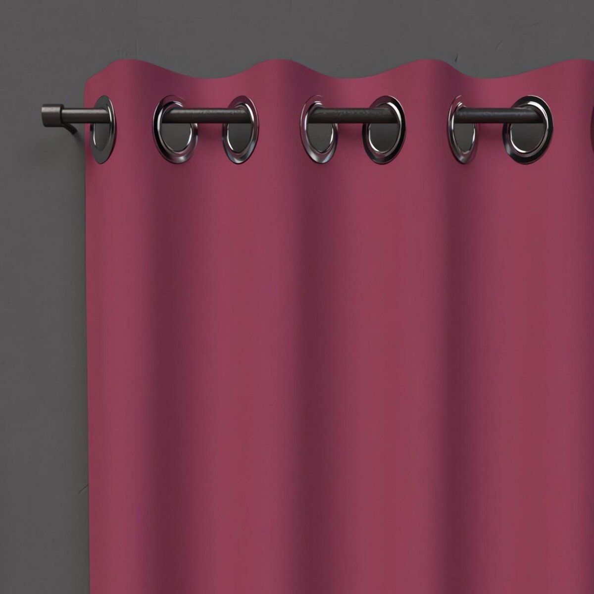 SOLEIL D'OCRE Rideau à oeillets OCCULTANT, par Soleil d'ocre