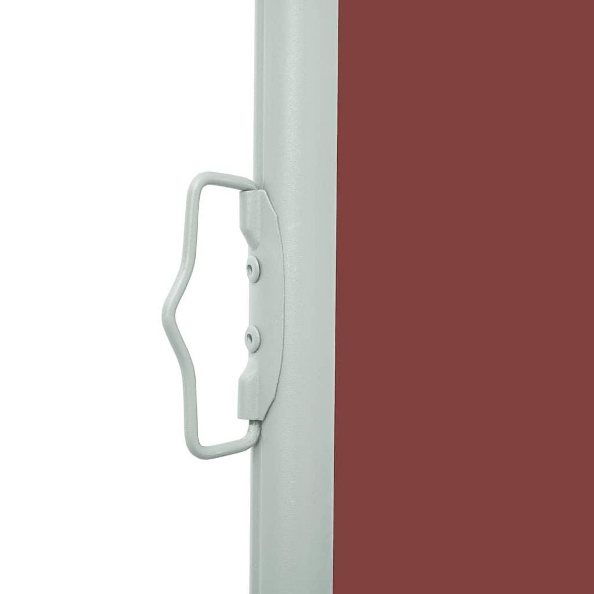 VIDAXL Auvent lateral retractable de patio 120x500 cm Marron