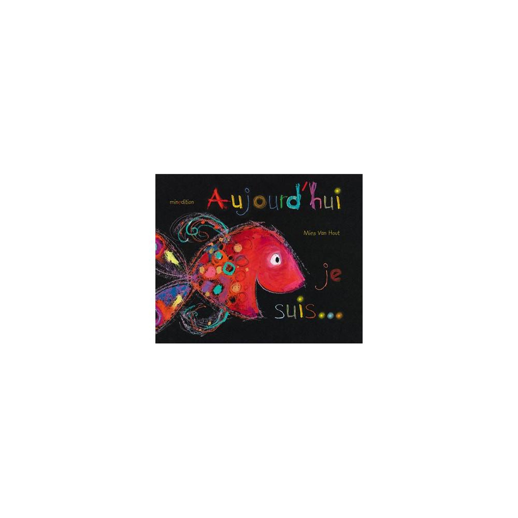 Livre illustré aujourd'hui je suis... Poissons et émotions, broché, édition française